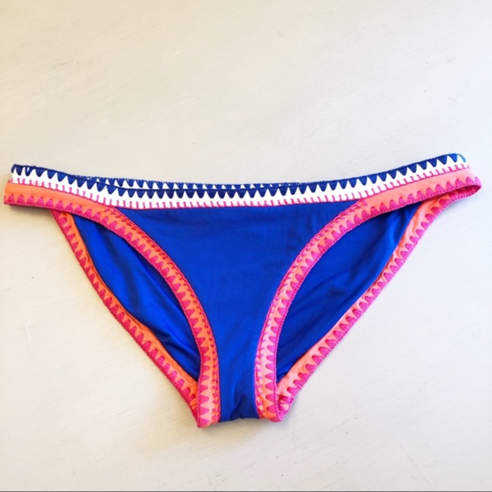 Seafolly Australia Embroidered Bikini Bottom NWOT